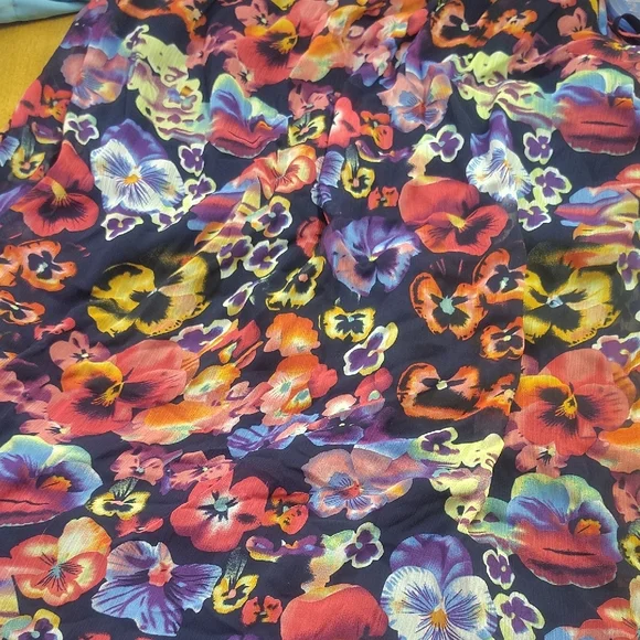 Smart Set Multicolor Floral DRESS - Picture 4 of 16